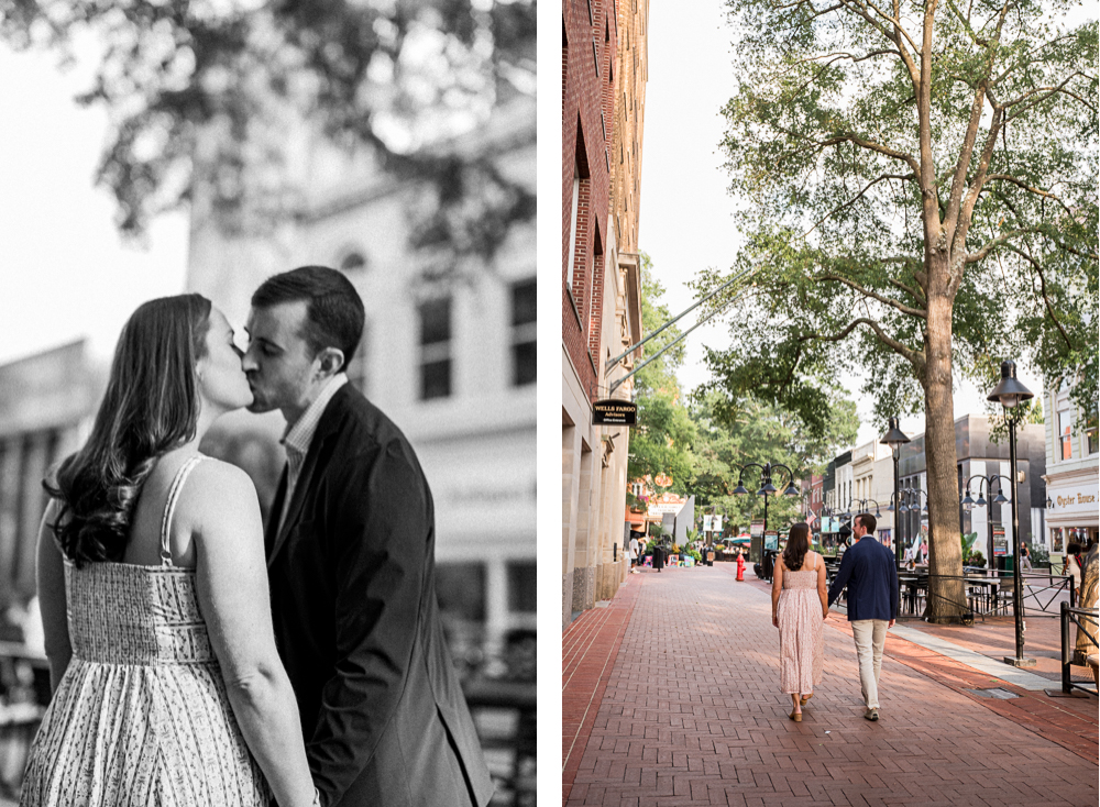 Miller's Downtown Engagement Session - Hunter and Sarah Photography