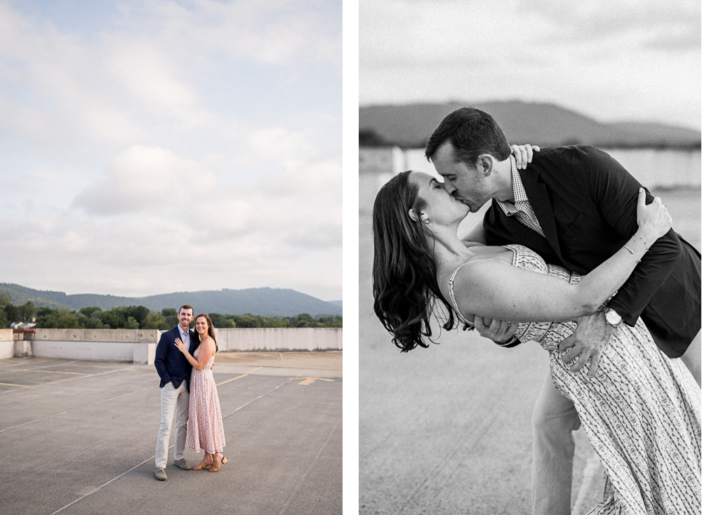 Miller's Downtown Engagement Session - Hunter and Sarah Photography