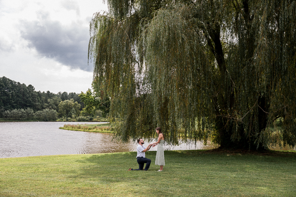 Best Surprise Proposal Locations in Charlottesville, VA - Hunter and Sarah Photography