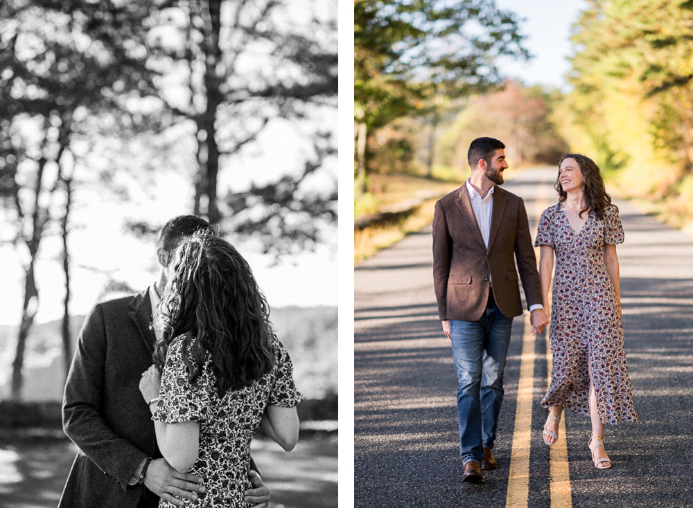 Skyline Drive Engagement Session - Hunter and Sarah Photography