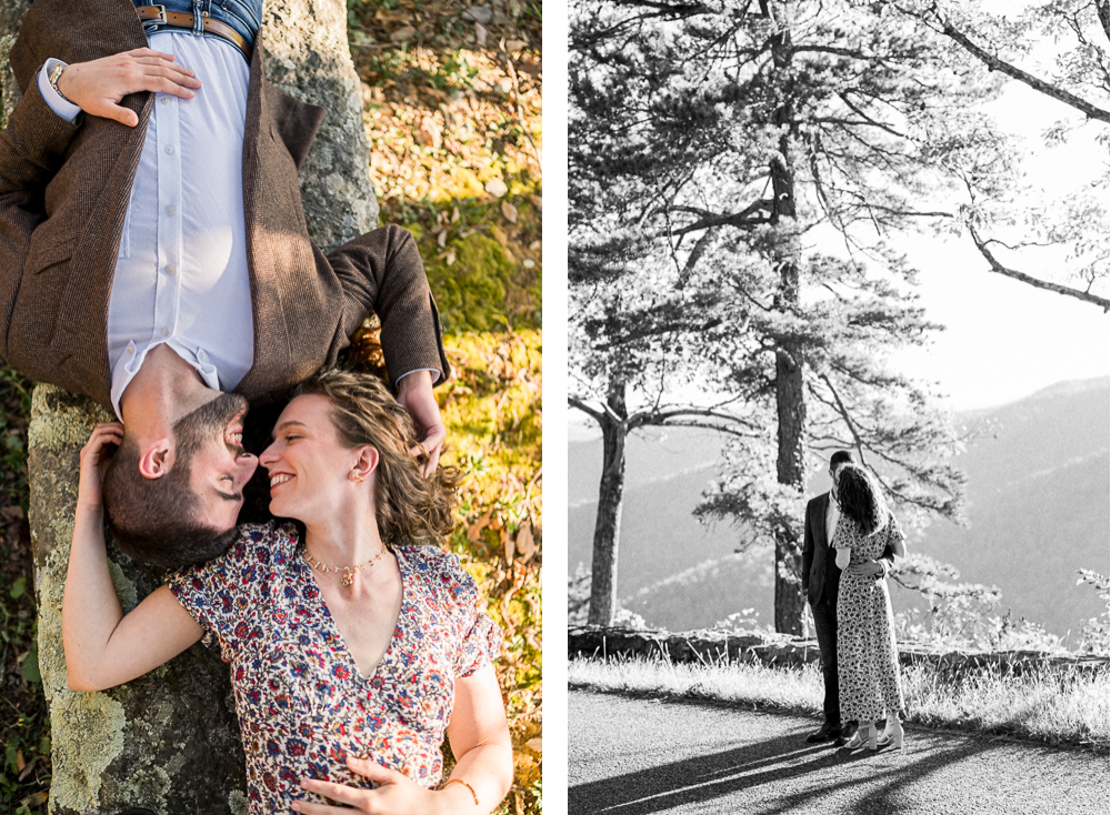 Skyline Drive Engagement Session - Hunter and Sarah Photography