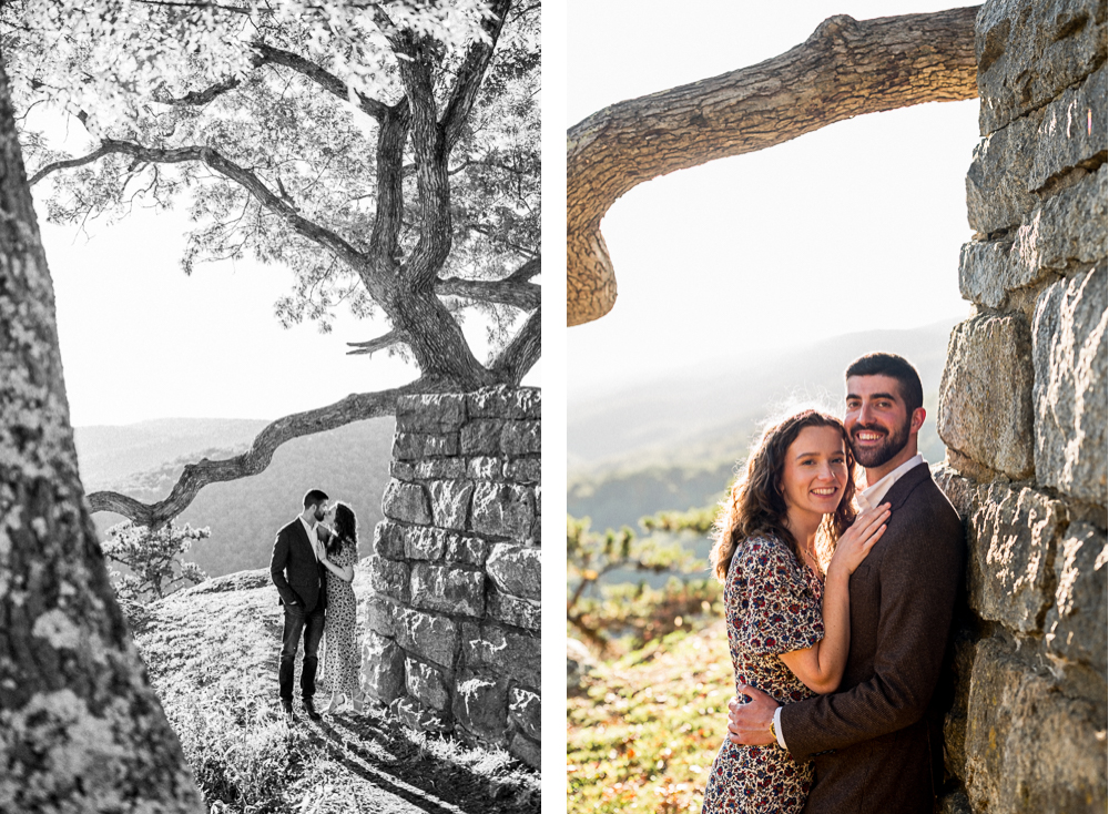 Skyline Drive Engagement Session - Hunter and Sarah Photography