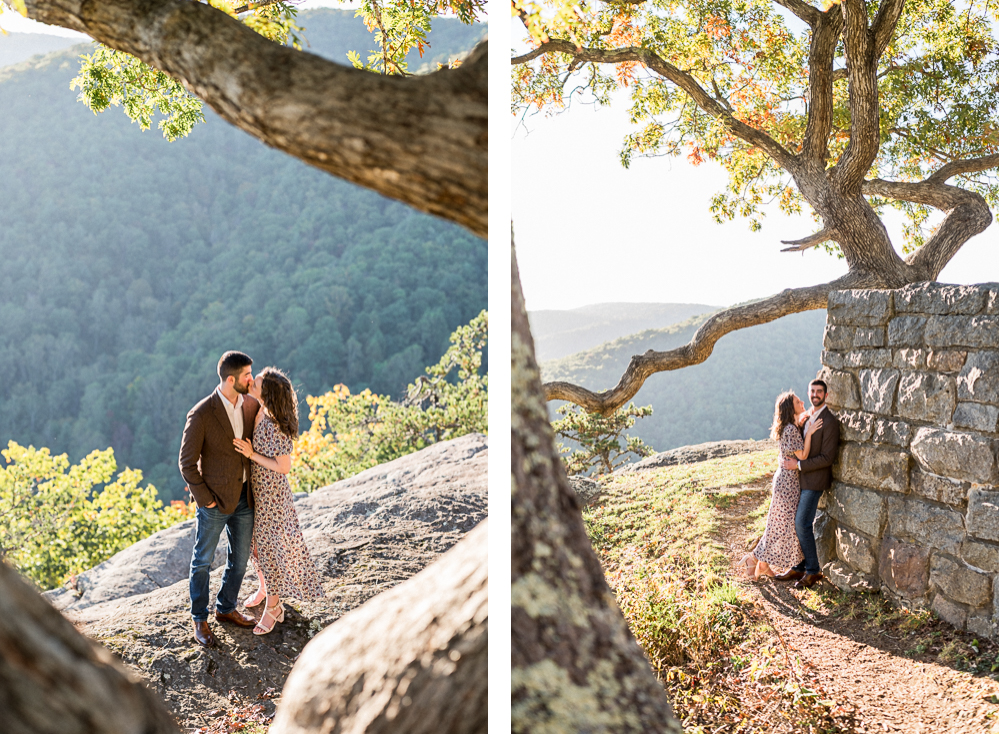Fall Foliage Engagement Session - Hunter and Sarah Photography