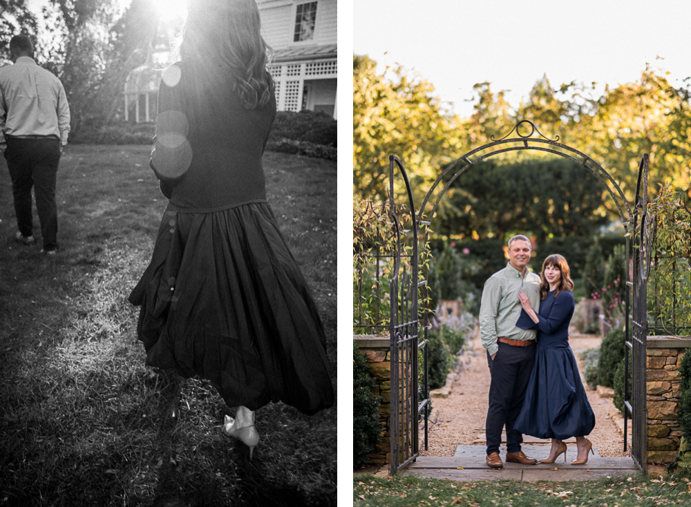Fall Waterperry Farm Engagement - Hunter and Sarah Photography