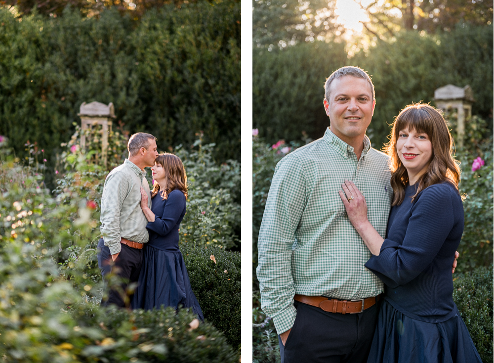 Golden Hour Photoshoot at Waterperry Gardens - Hunter and Sarah Photography