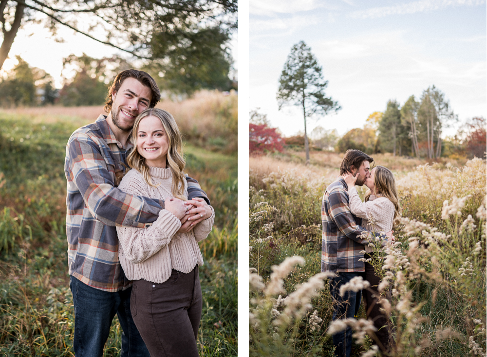 Fall Charlottesville Engagement Session - Hunter and Sarah Photography