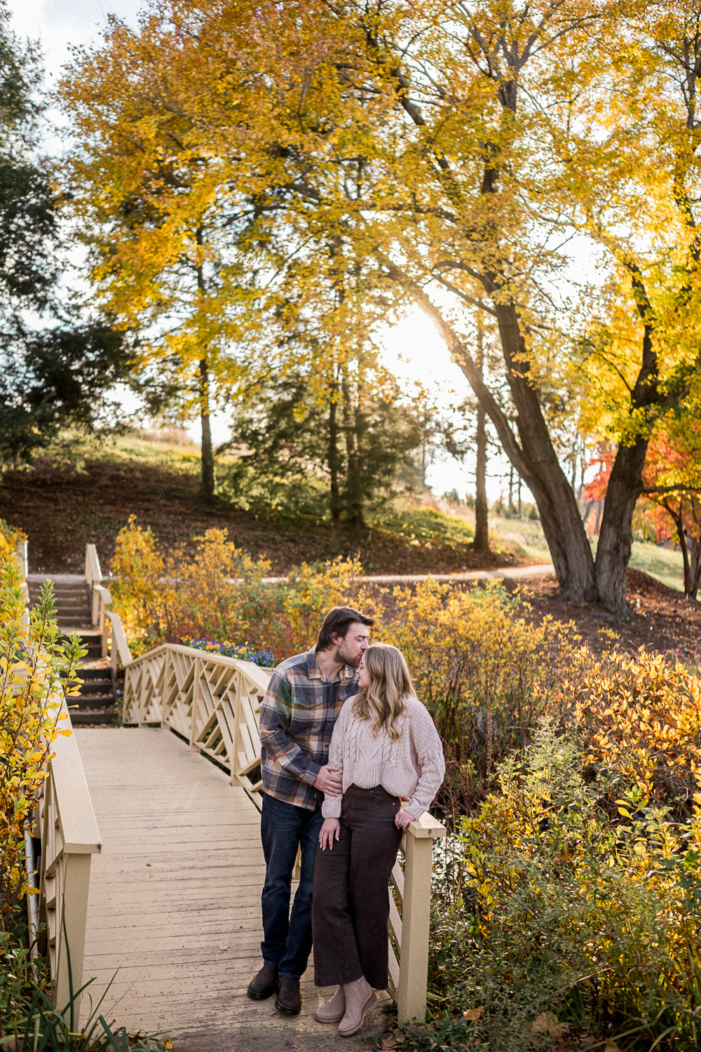 Foliage-Filled Boar's Head Engagement Session - Hunter and Sarah Photography