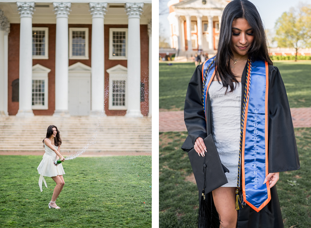 Where to pick up your UVa cap and gown - Hunter and Sarah Photography