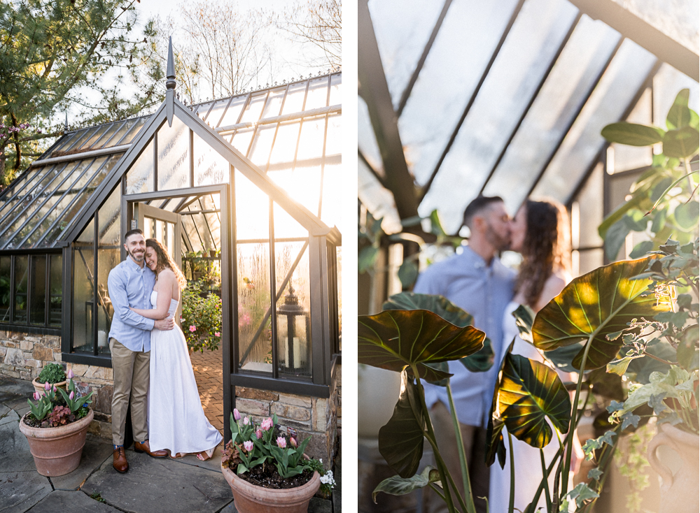 Floral Waterperry Engagement Photoshoot - Hunter and Sarah Photography