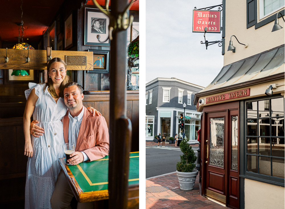Georgetown Washington DC Engagement Photoshoot - Hunter and Sarah Photography