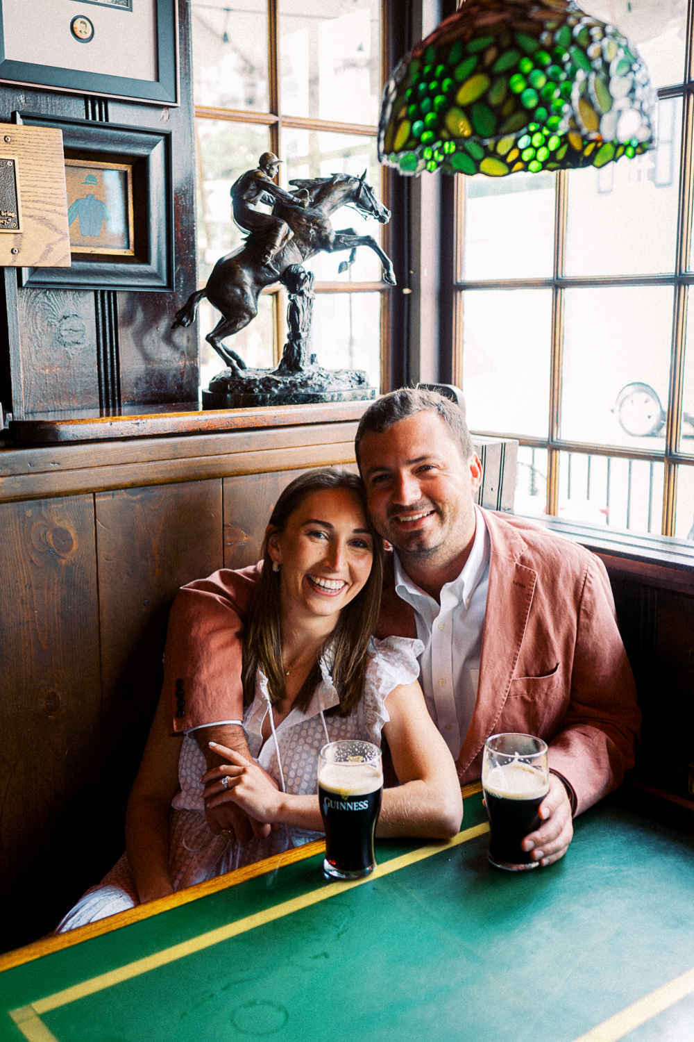 Martin's Tavern Engagement Session - Hunter and Sarah Photography