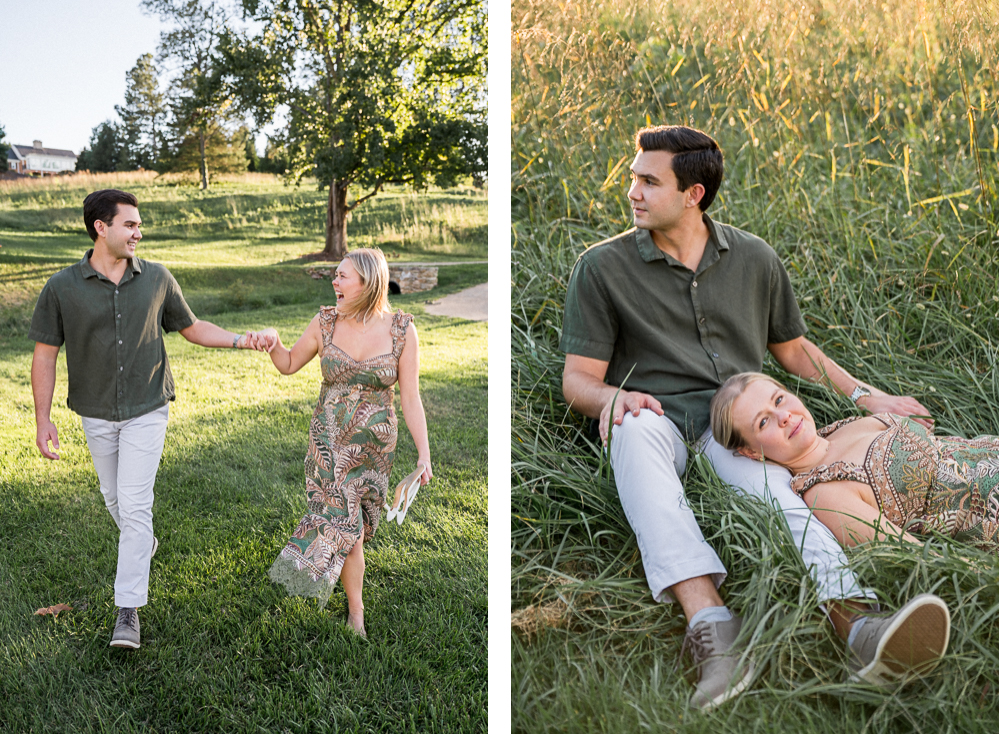 Charlottesville Engagement Photoshoot - Hunter and Sarah Photography
